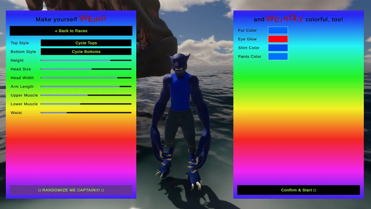 Weird Water World Screenshot 0