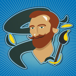 Contemporary art collector icon