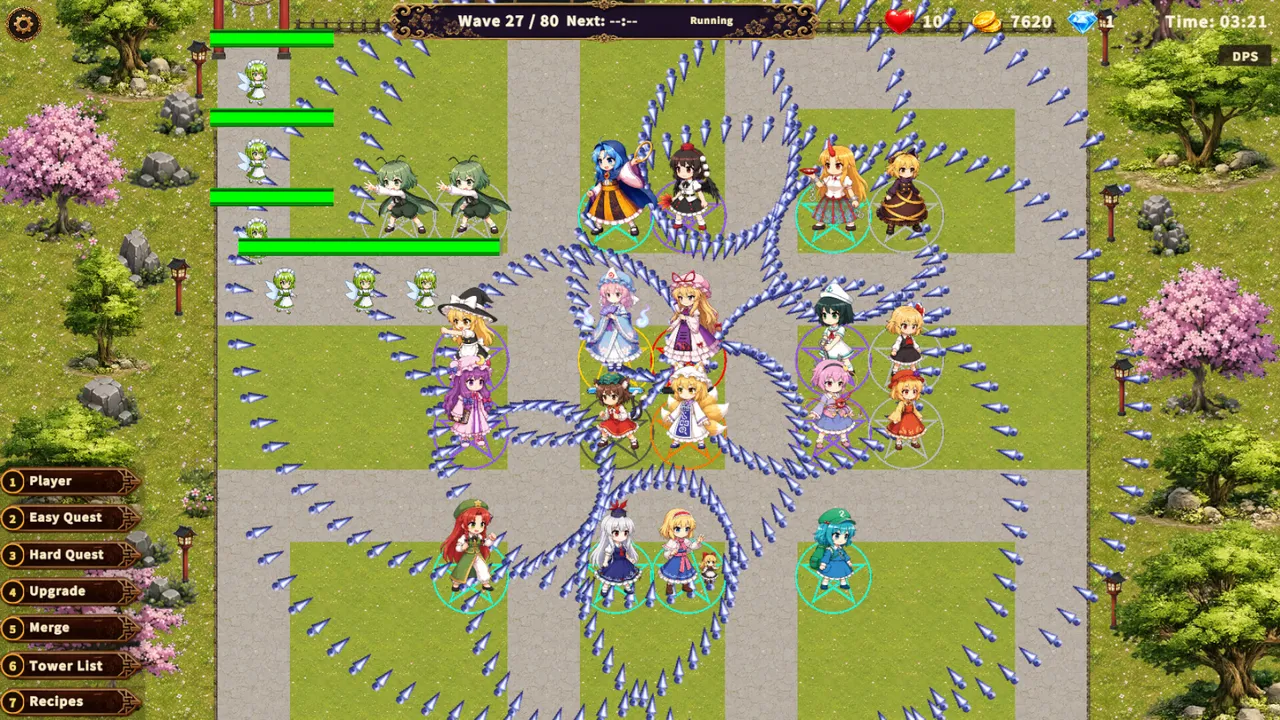 Touhou Defense Tale ~ AI Test in Touhou ~ Screenshot 0