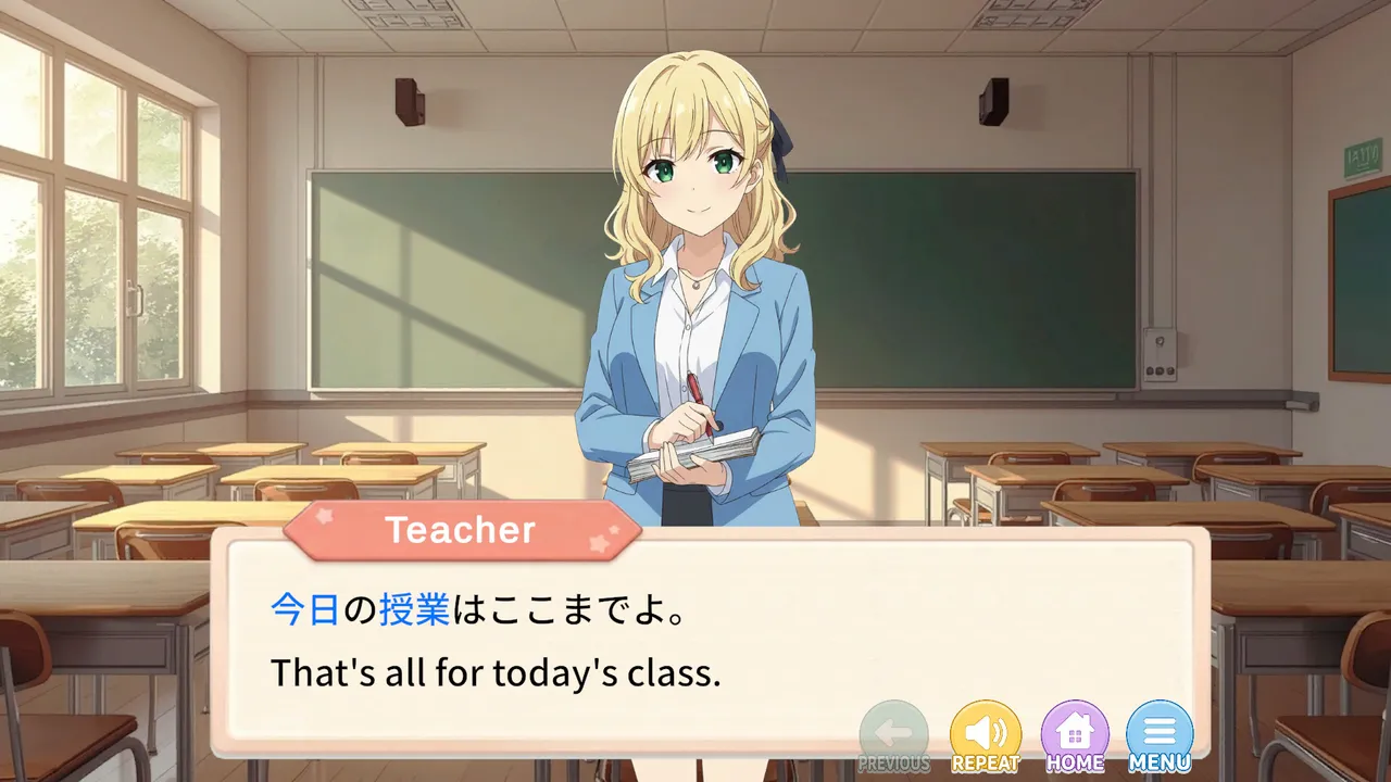 Japanese with Mayu Screenshot 0