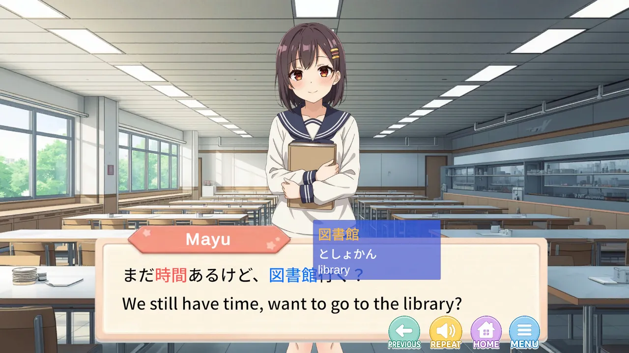 Japanese with Mayu Screenshot 1