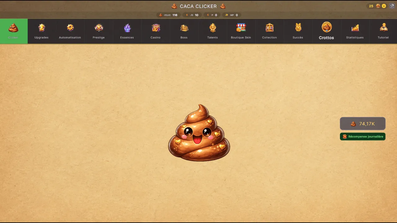CacaClicker Screenshot 4