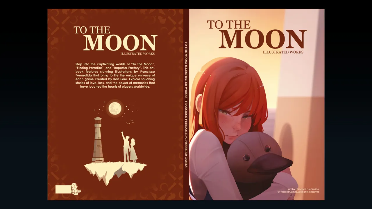 To the Moon: Illustrated Art Book Screenshot 0