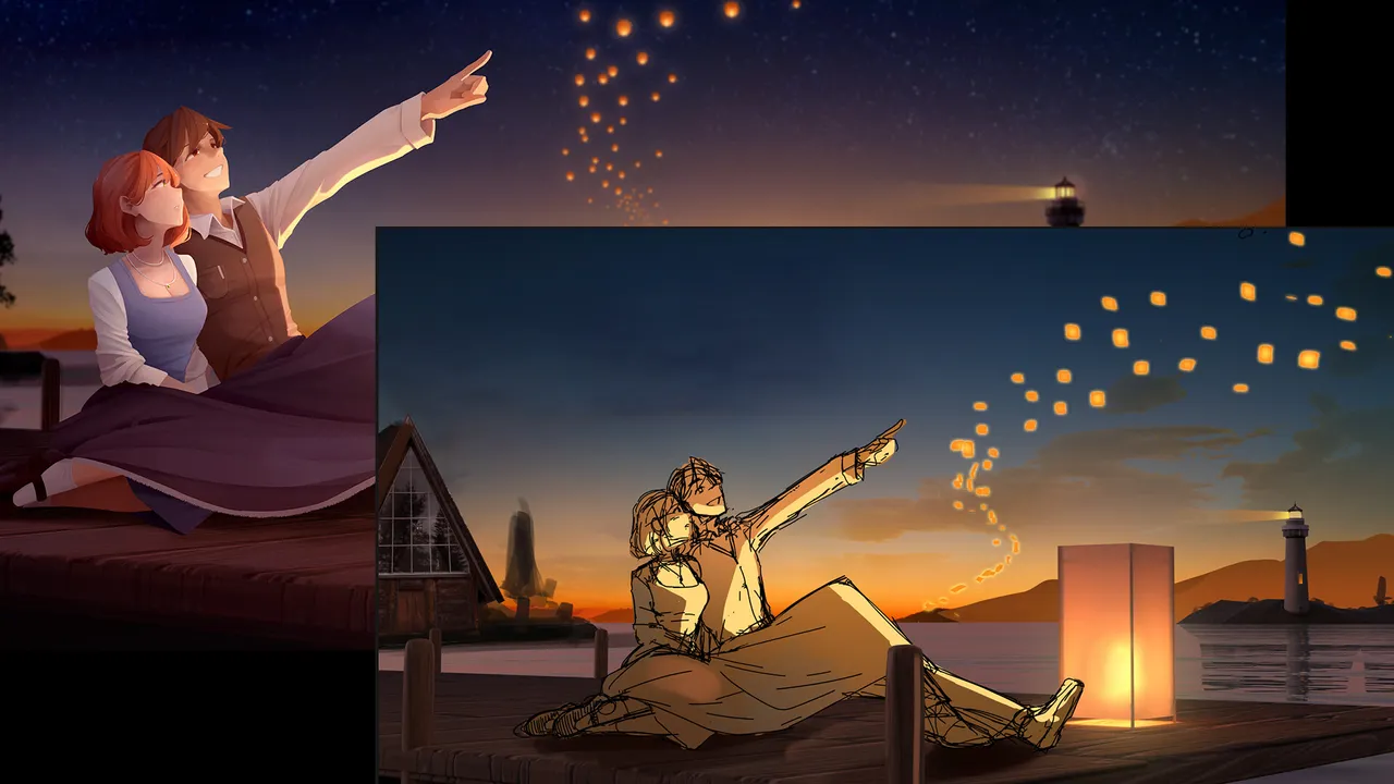 To the Moon: Illustrated Art Book Screenshot 3