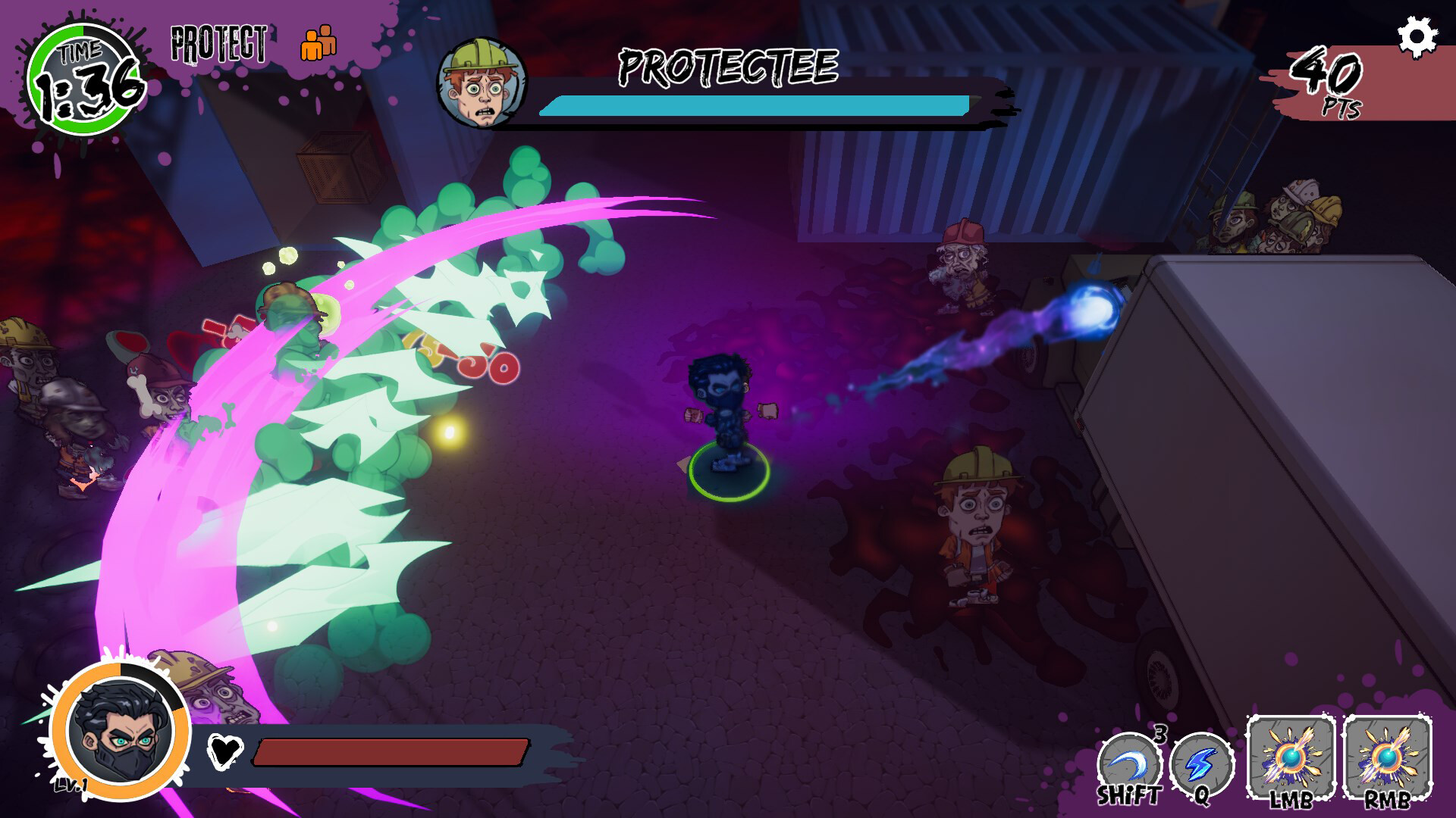 YOU vs Zombies Screenshot 1