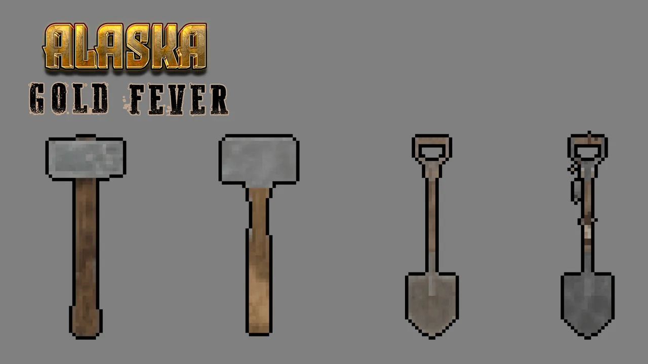 Alaska Gold Fever DLC - Pixel Art Skins Screenshot 1