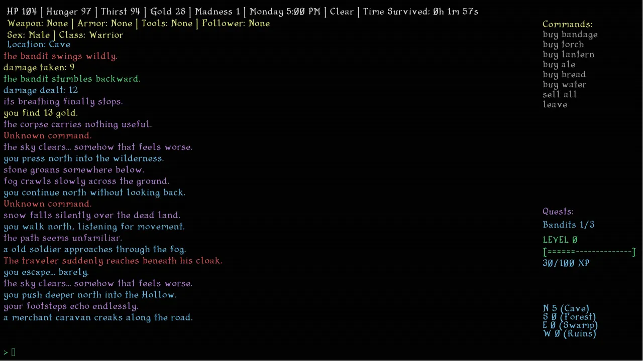 Dark Hollow RPG Screenshot 4