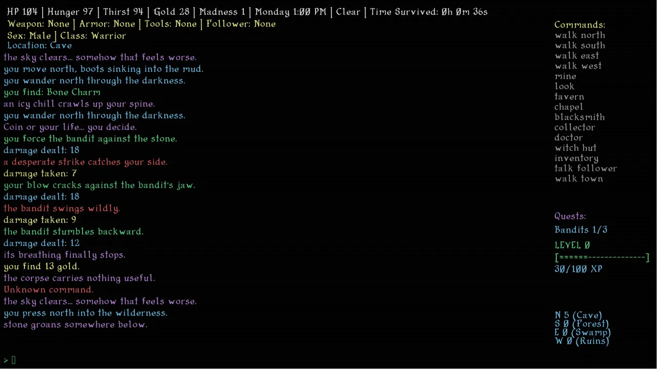 Dark Hollow RPG Screenshot 3