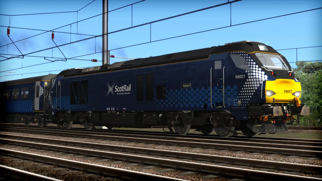 Train Simulator: ScotRail Class 68 Loco Add-on Screenshot 1