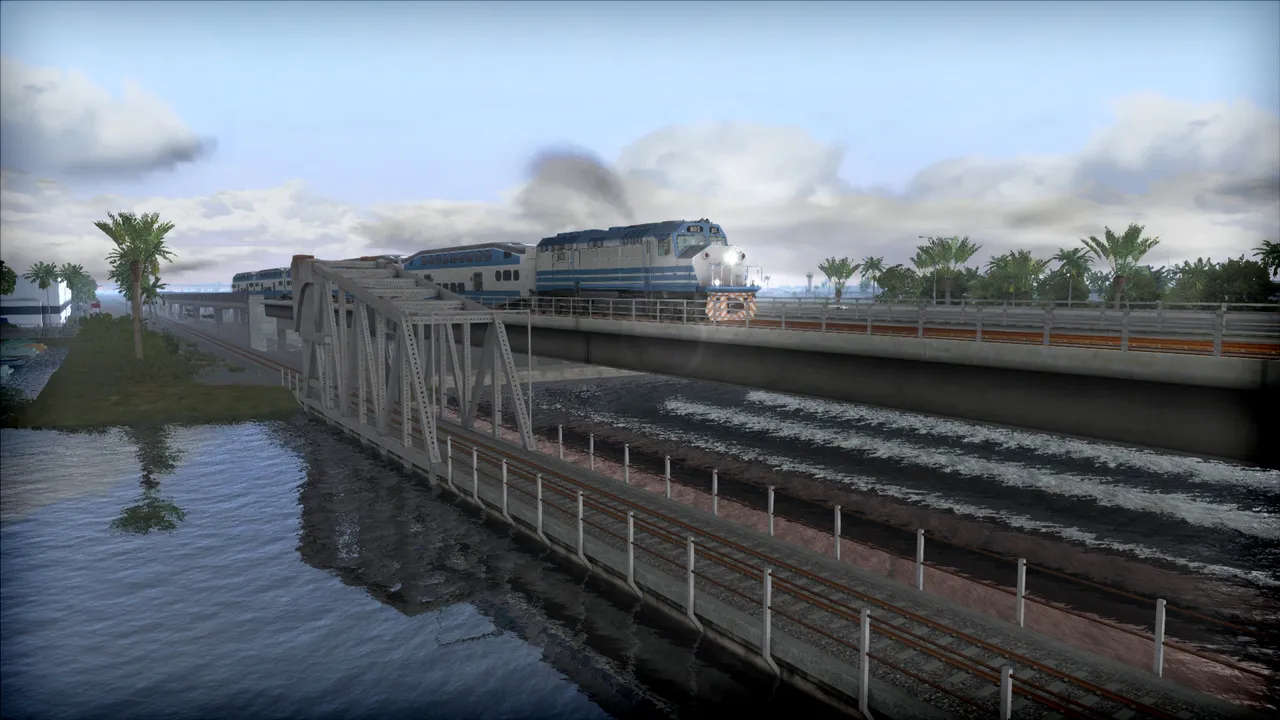 Train Simulator: Miami Commuter Rail F40PHL-2 Loco Add-On Screenshot 1