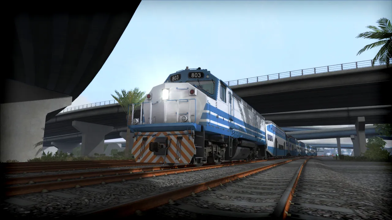 Train Simulator: Miami Commuter Rail F40PHL-2 Loco Add-On Screenshot 0