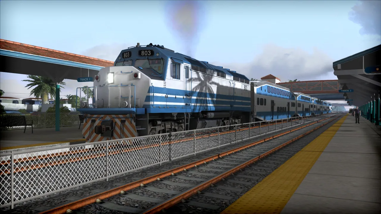 Train Simulator: Miami Commuter Rail F40PHL-2 Loco Add-On Screenshot 7