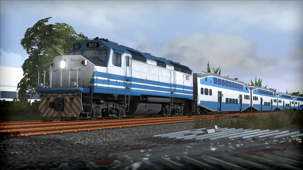 Train Simulator: Miami Commuter Rail F40PHL-2 Loco Add-On Screenshot 4