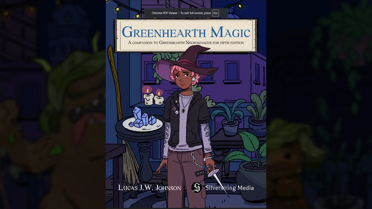 Greenhearth Magic: A companion to Greenhearth Necromancer for 5.5e Screenshot 0