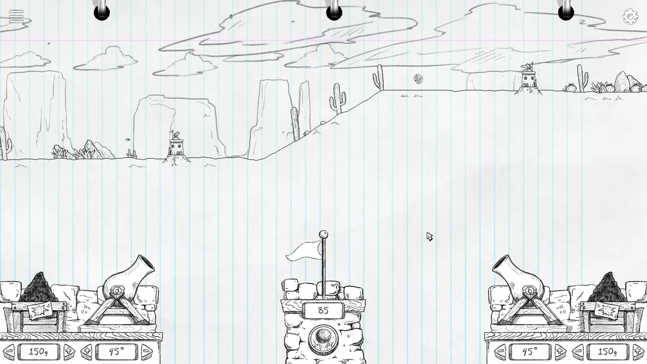 Notebook Artillery Screenshot 2