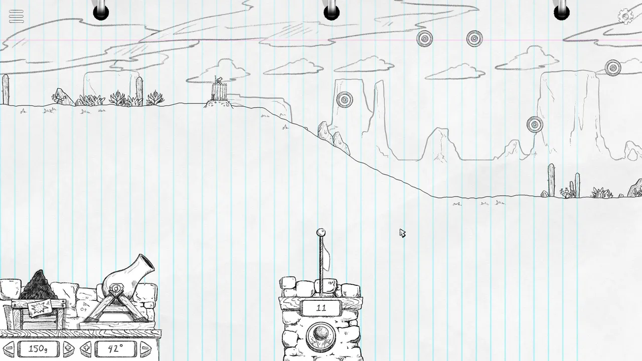 Notebook Artillery Screenshot 3