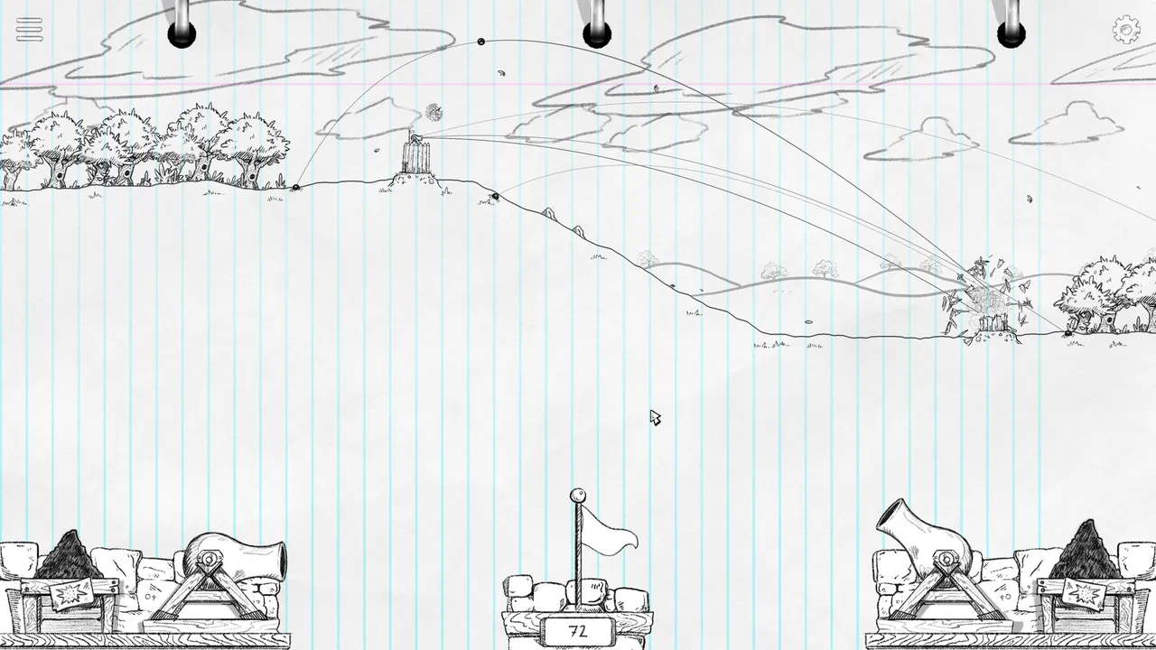 Notebook Artillery Screenshot 1