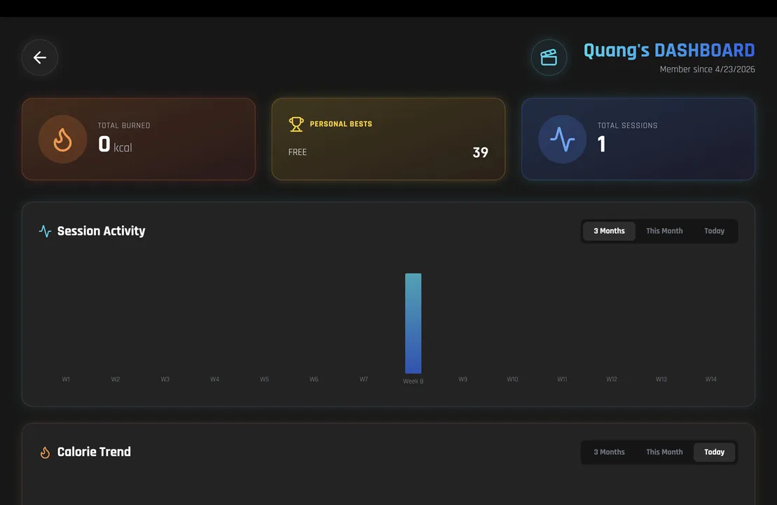 NinFit Screenshot 2
