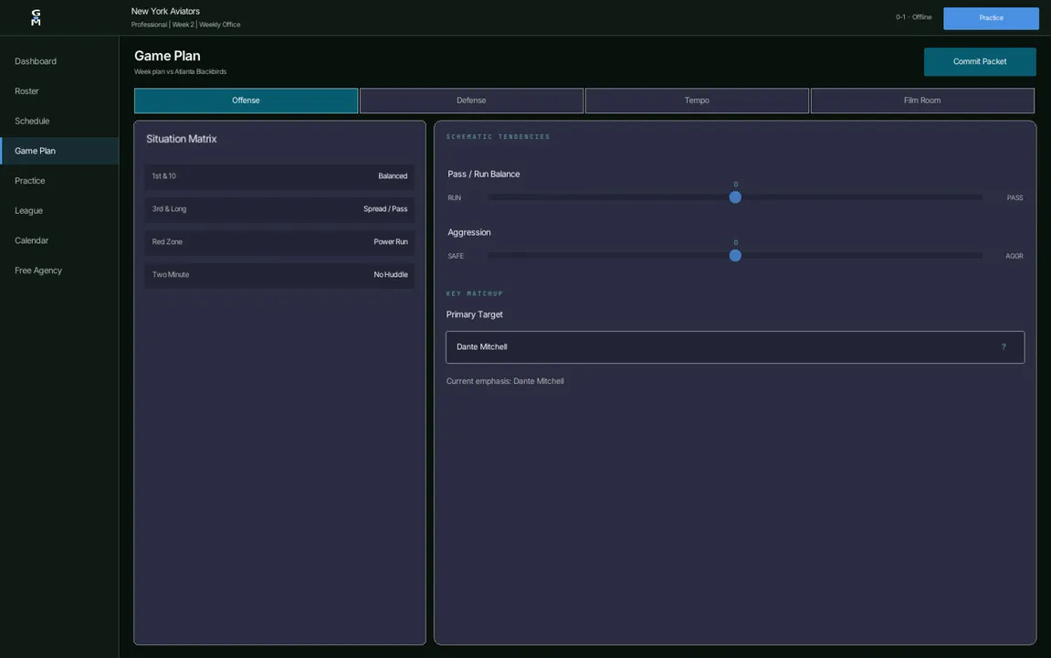 Gridiron Manager Screenshot 0