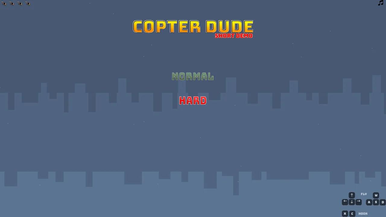 Copter Dude Demo Screenshot 0