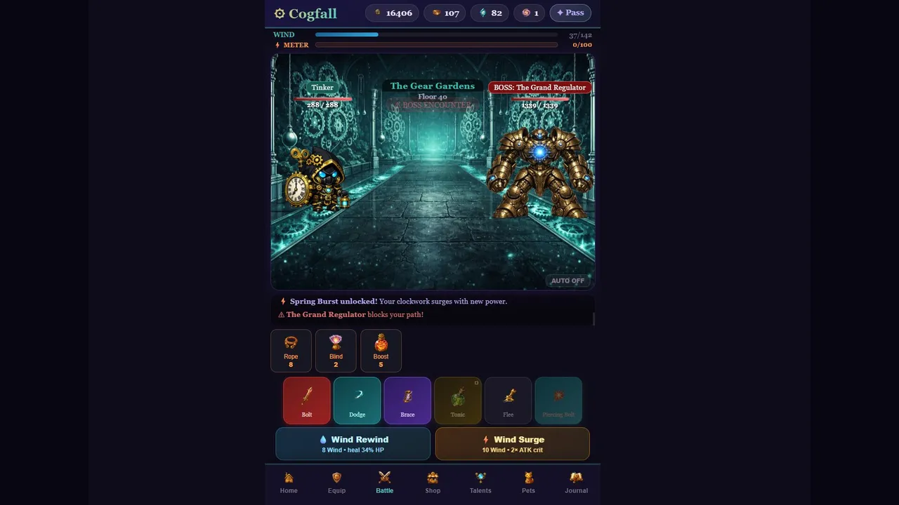 Cogfall Screenshot 0