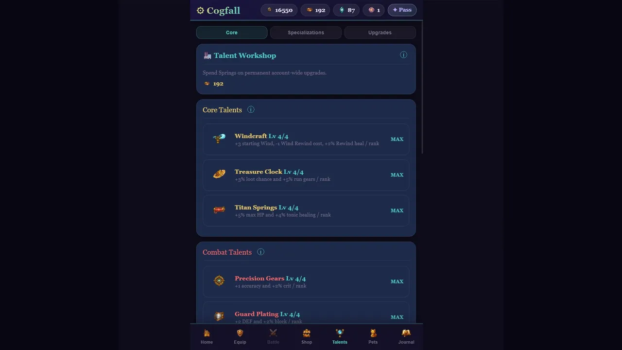 Cogfall Screenshot 3