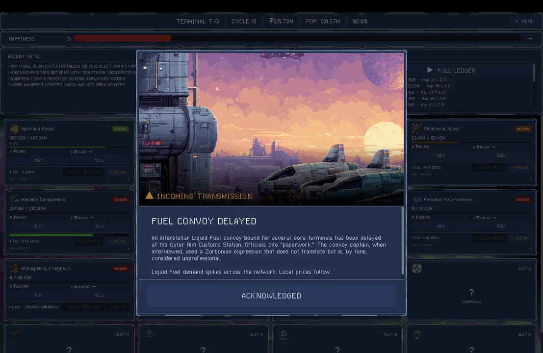 I.T.C.B - Interstellar Trade Compliance Bureau Screenshot 3