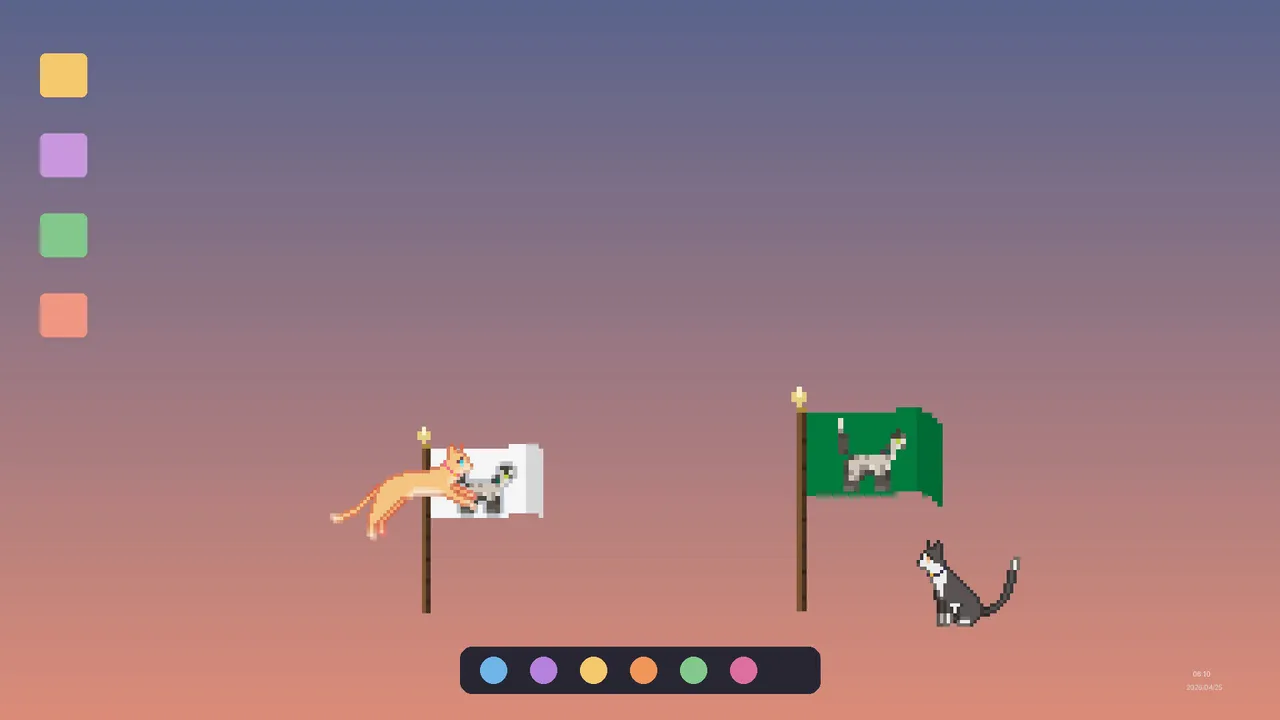 Sill Cats - National Flag Set Screenshot 4