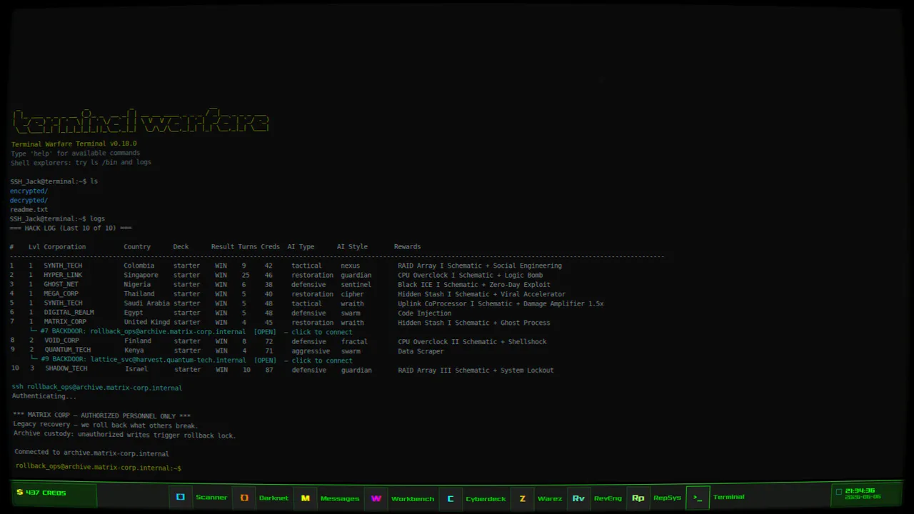 Terminal Warfare Screenshot 9