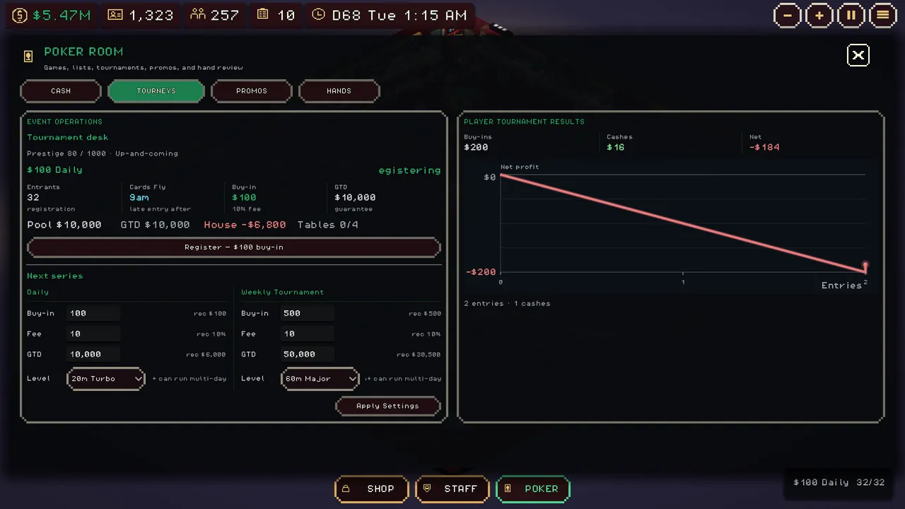 SimPoker Screenshot 6