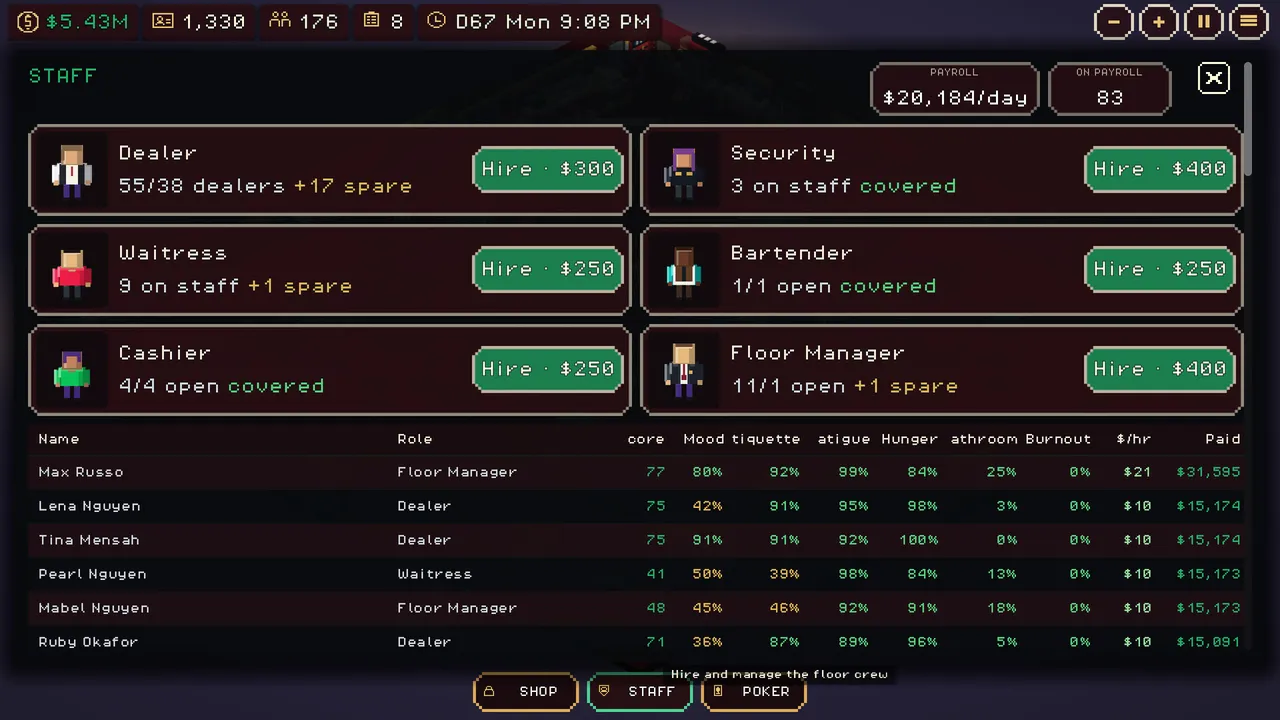 SimPoker Screenshot 3