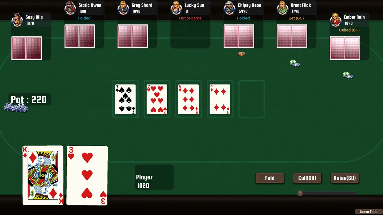 Candor Poker Screenshot 2