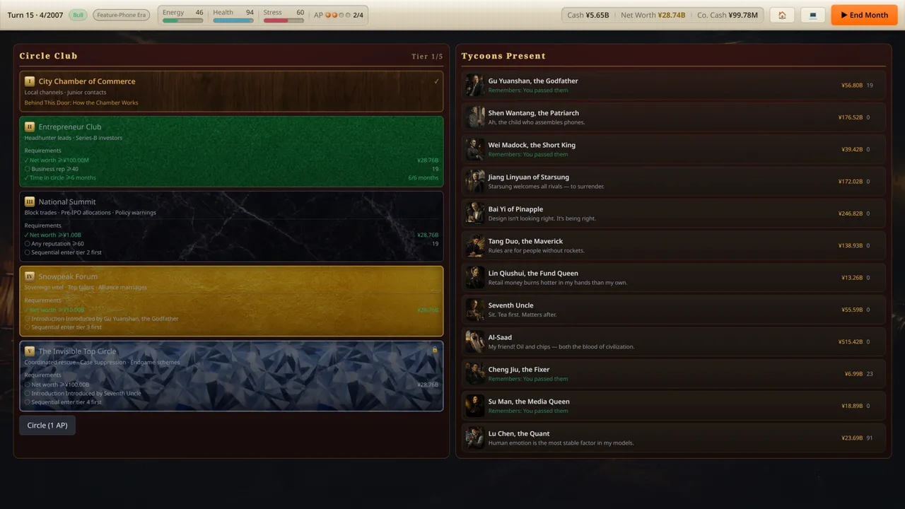 Rich List: The Order Screenshot 11