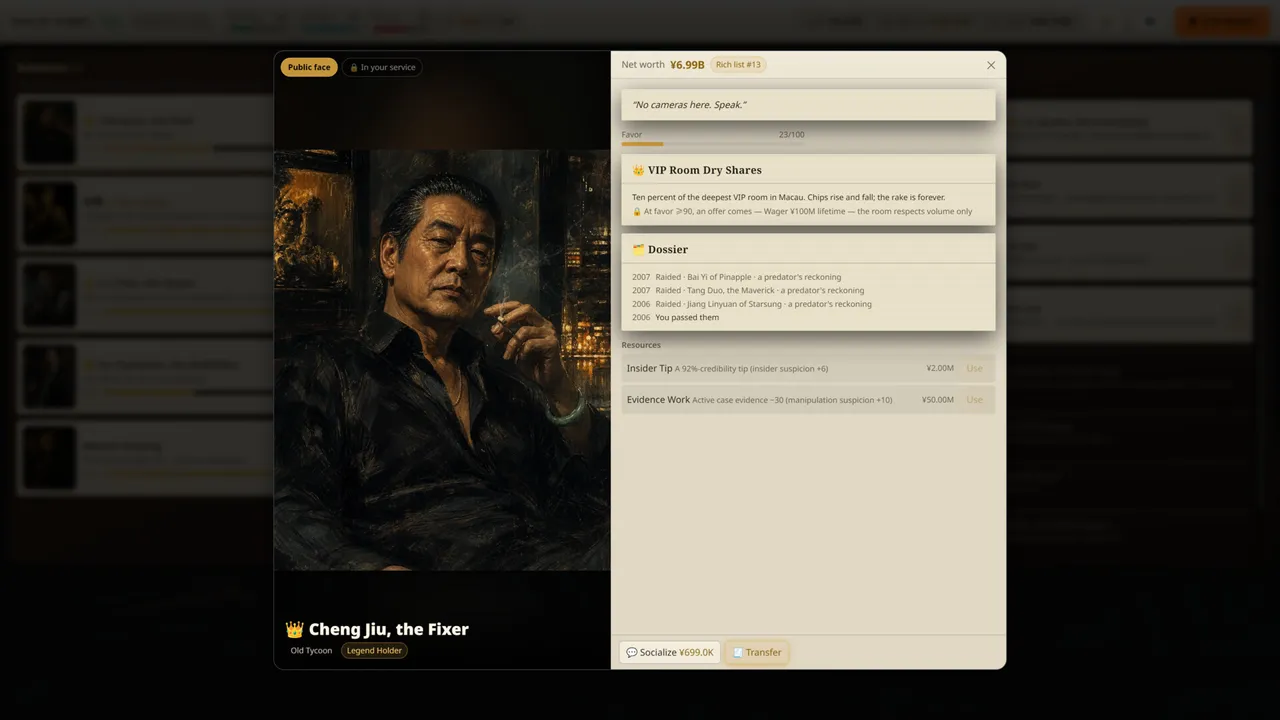 Rich List: The Order Screenshot 3