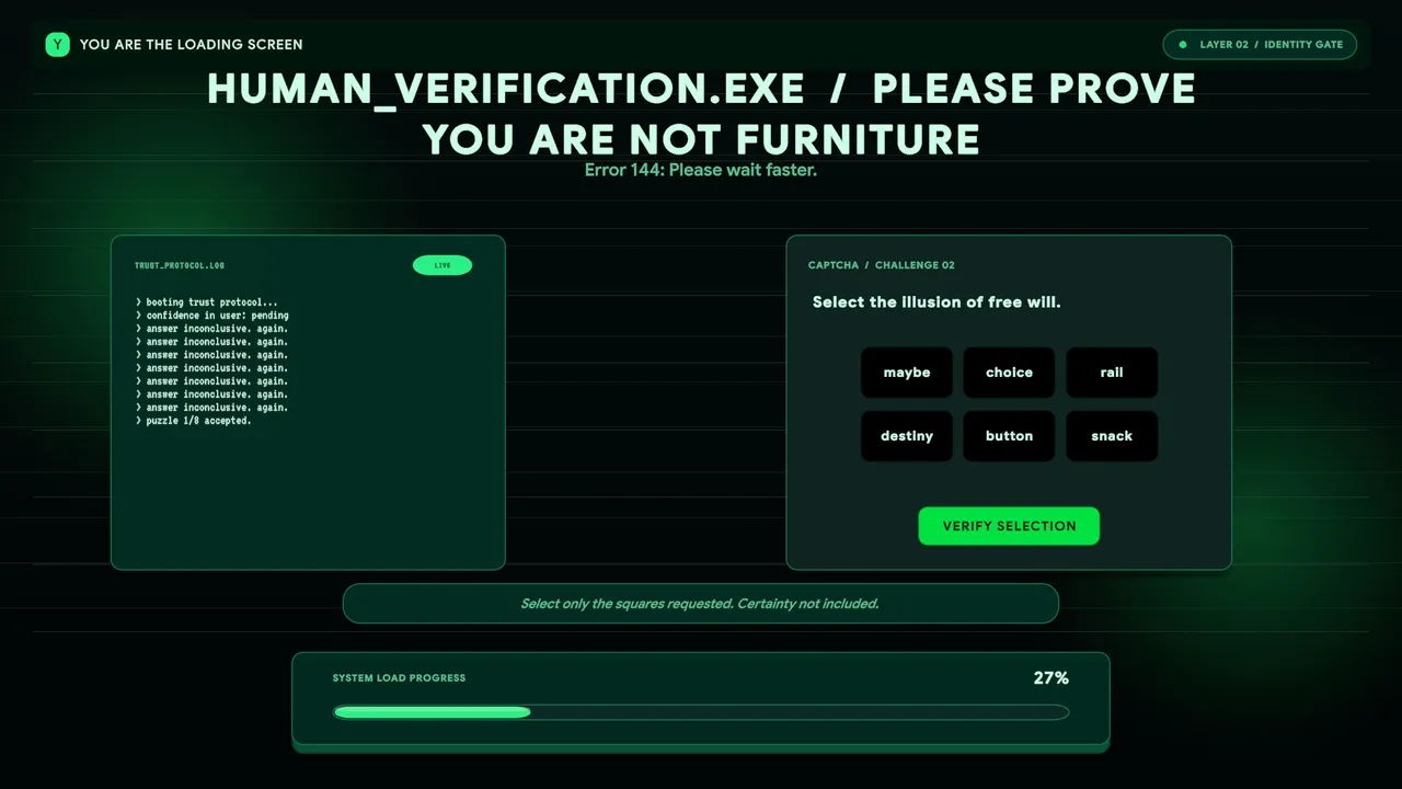 You Are The Loading Screen Screenshot 2