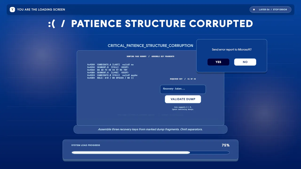 You Are The Loading Screen Screenshot 4
