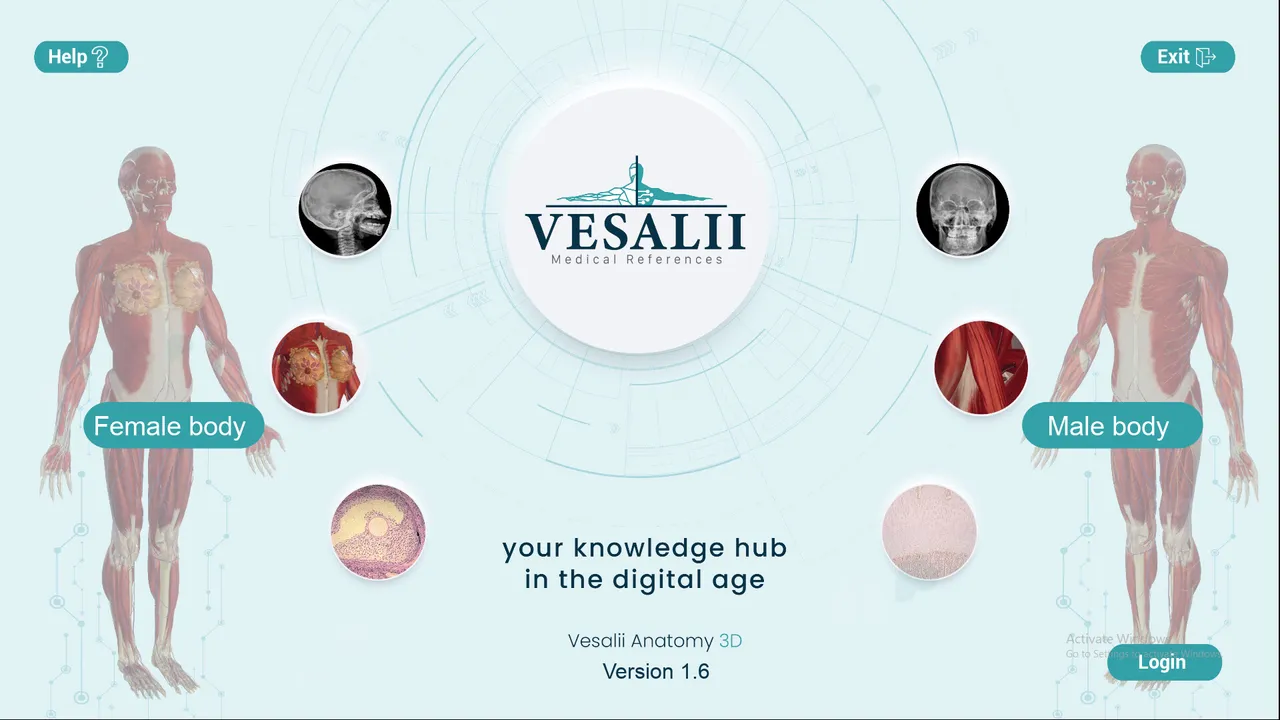 Vesalii Anatomy 3D Student Screenshot 0