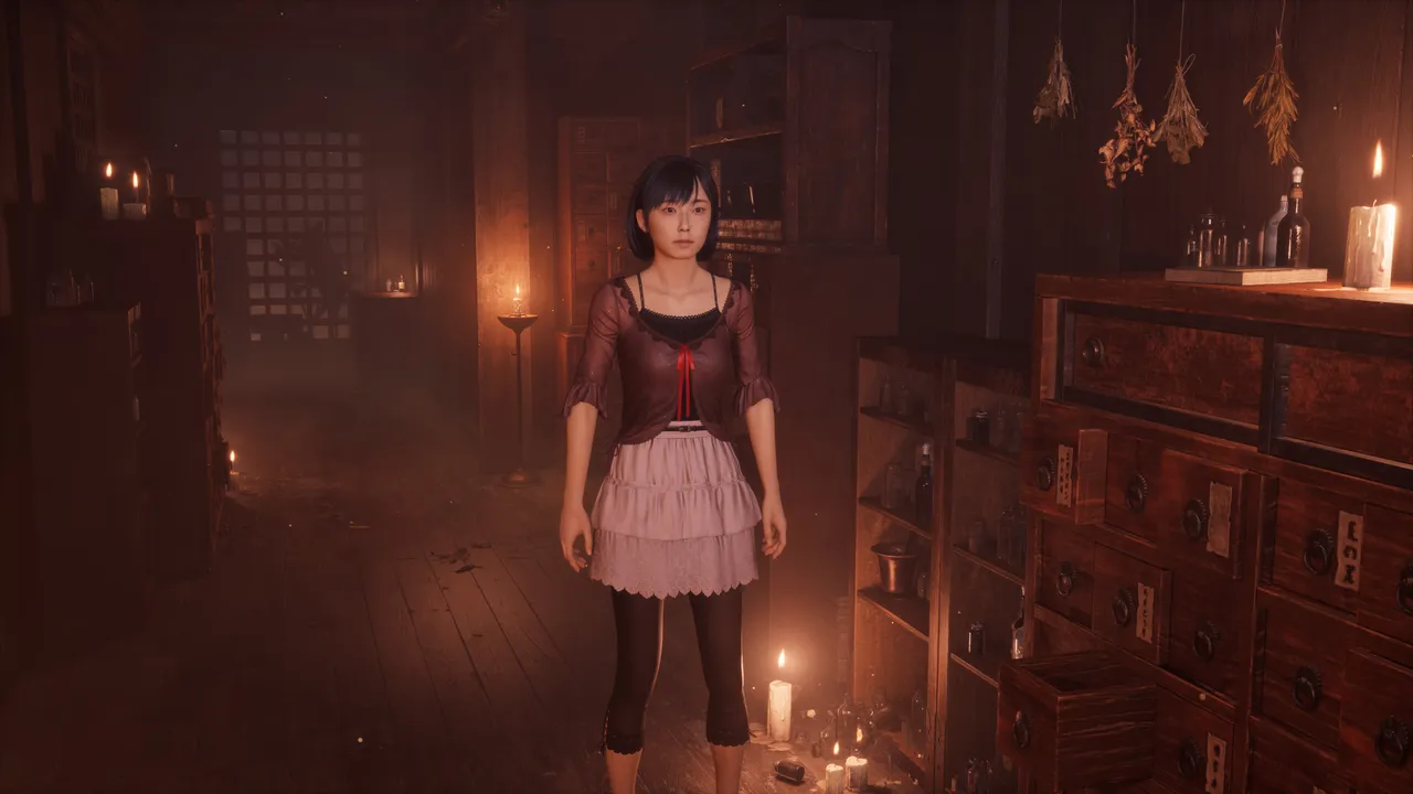 SILENT HILL f - Crimson Butterfly Costume Screenshot 0