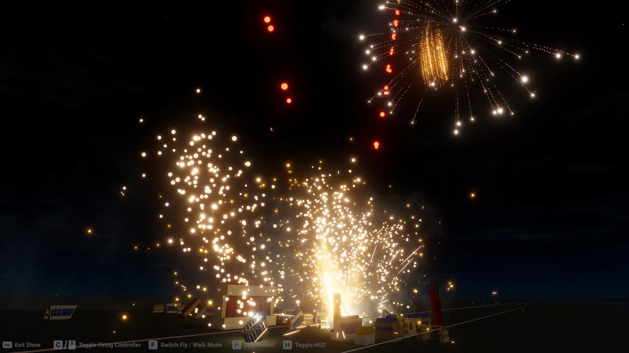 Fireworks Show Simulator Screenshot 3