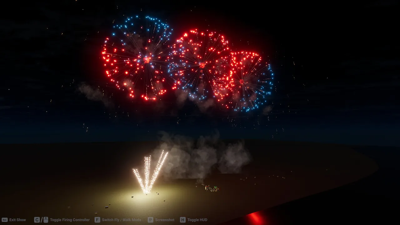 Fireworks Show Simulator Screenshot 5