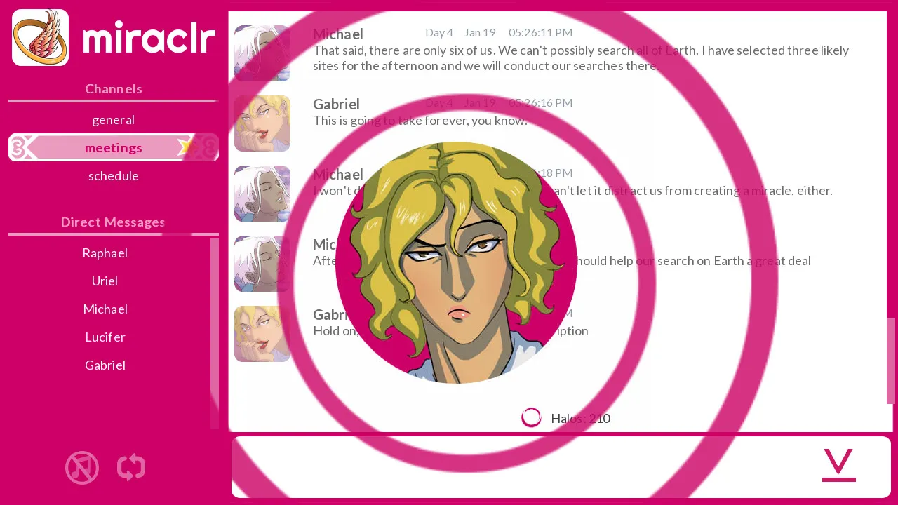 miraclr - Divine Dating Sim Screenshot 3