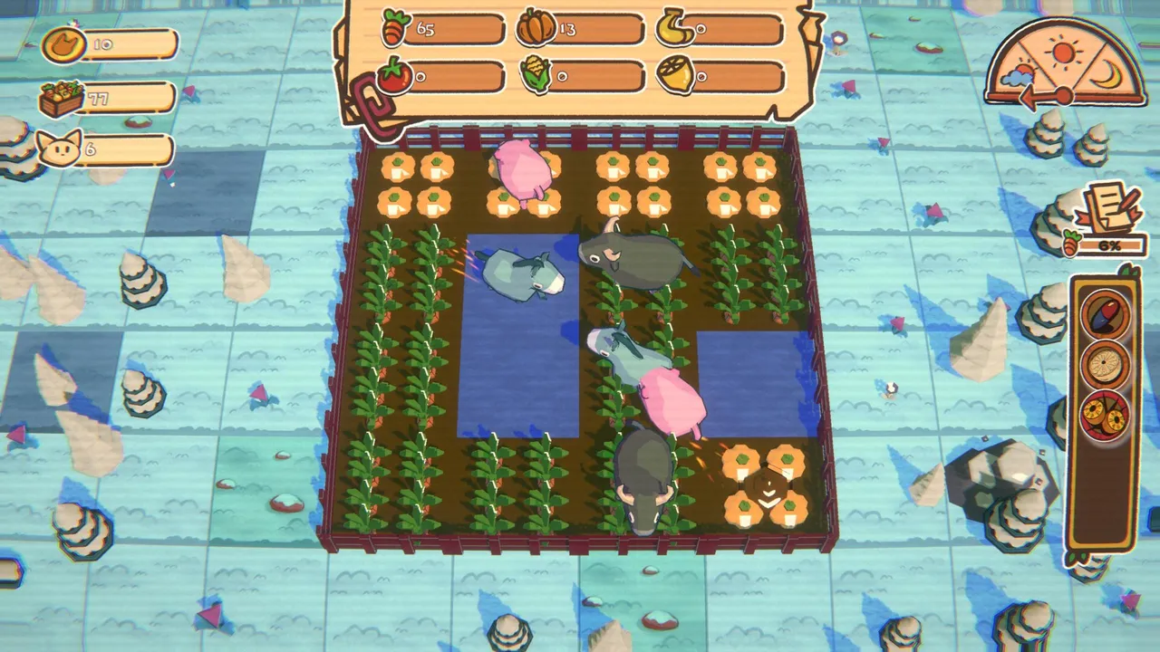 Crazy Farm: Roguelike Idle Building Game Screenshot 2