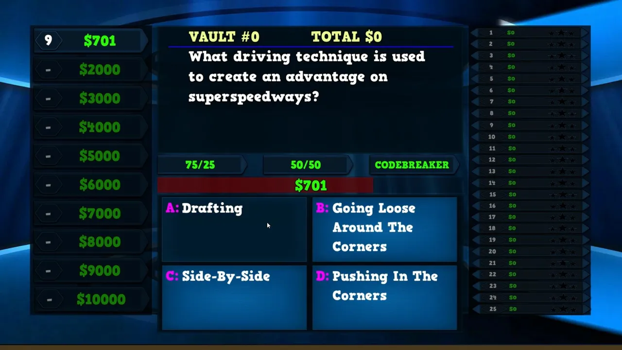 Trivia Vault: Auto Racing Trivia Screenshot 4