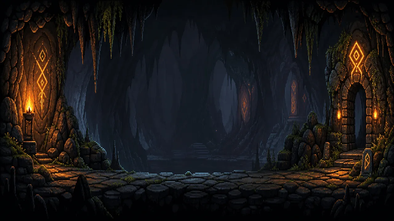 Rune Caves: Eternal Echo Screenshot 0