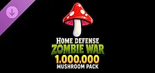 Home Defense Zombie War - 1,000,000 Mushroom Pack