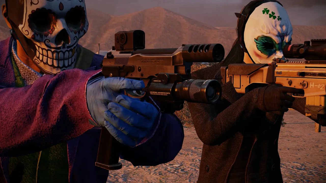 PAYDAY 2: Cartel Optics Mod Pack Screenshot 0