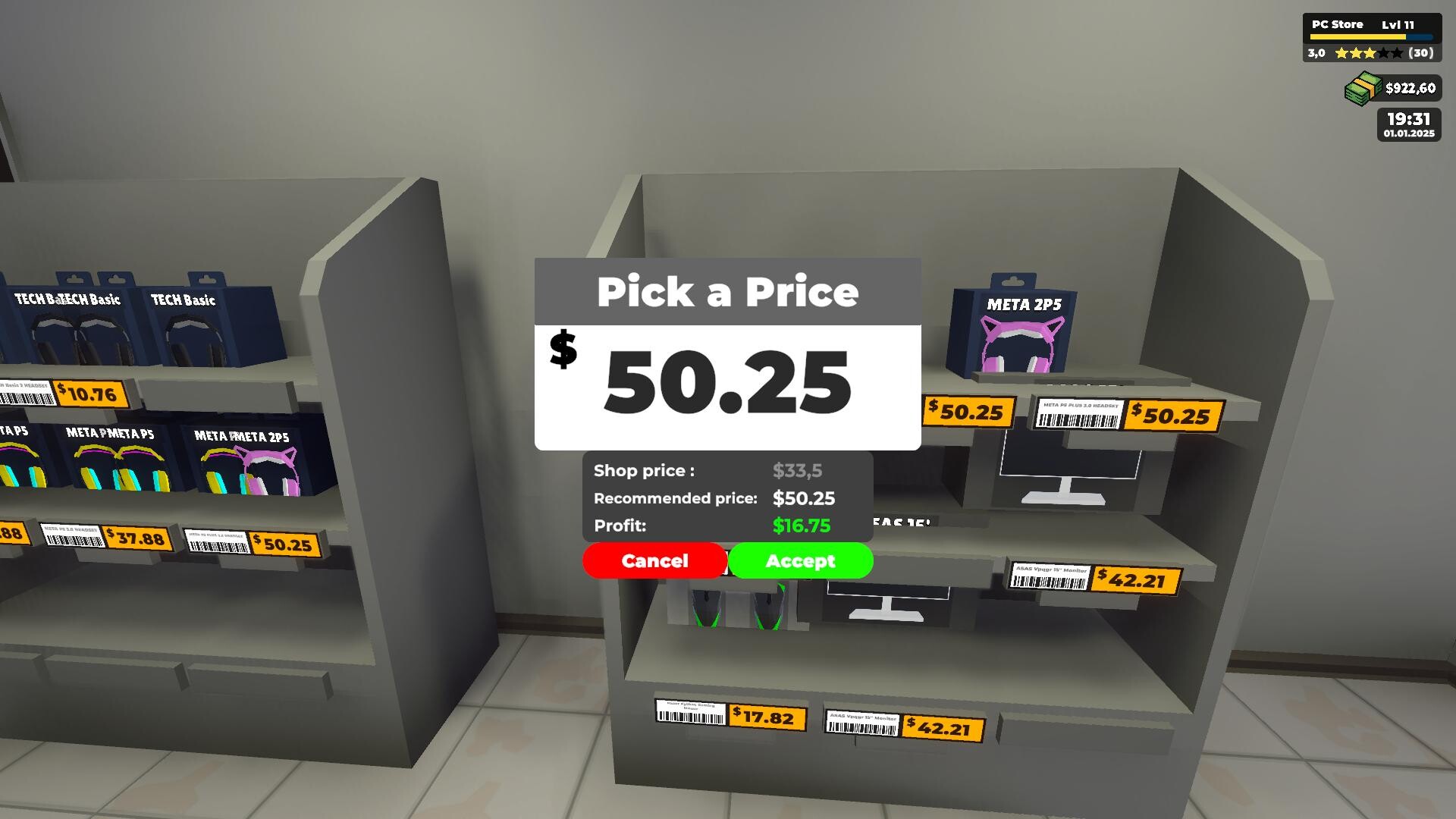 PC Store Simulator Demo Screenshot 3