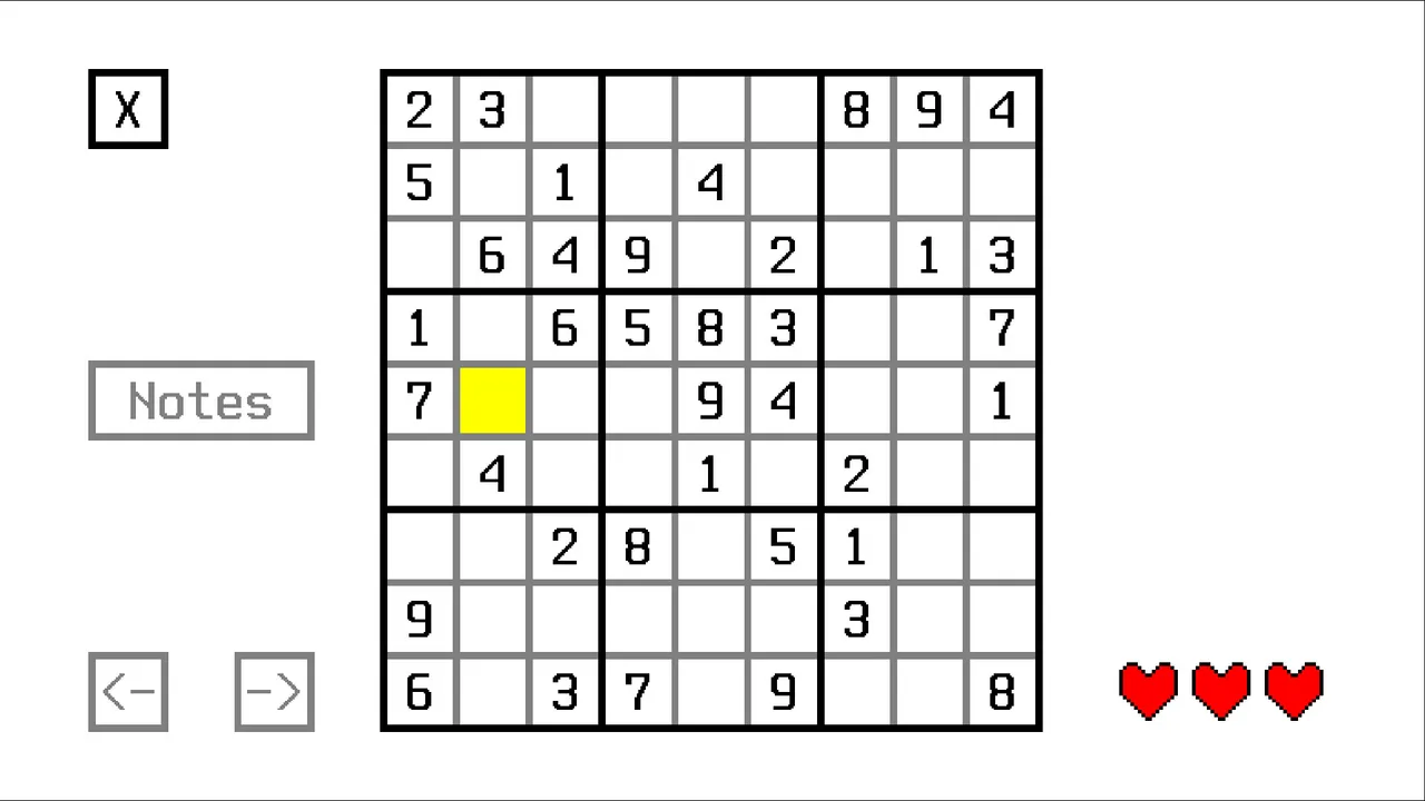 Sudoku Bigger Picture Screenshot 0