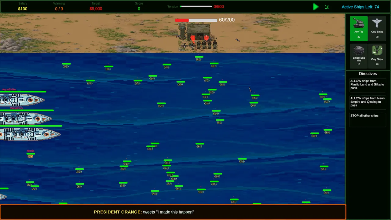 Close The Straits! Screenshot 2