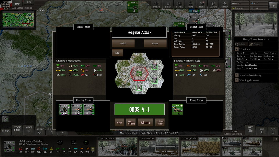 Decisive Campaigns: Ardennes Offensive Screenshot 0